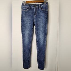 ARTICLES of SOCIETY AOS LA Skinny Blue Denim Jeans Leggins Size 28